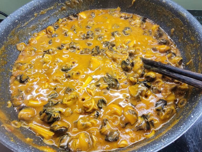 Ốc bưu xào dừa